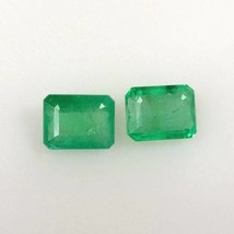 Emerald pair, 1.53cwt. in total. Natural Earth Mined .  Appraisal $400. - £119.52 GBP