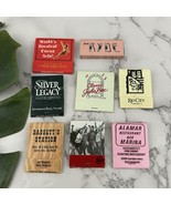 Vintage 80s Souvenir Matchbook Matches Califonia Nevada Bars Casinos Lot... - $15.83