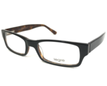 Legre Eyeglasses Frames LE026 557 Black Brown Rectangular Full Rim 52-18... - £44.22 GBP