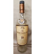 Empty Macallan 1986 18yr Bottle and Cap - $200.00