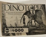 Dinotopia Print Ad Vintage  TPA4 - $5.93