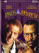 AMOS &amp; ANDREW (1993) Nicolas Cage, Samuel L. Jackson, Dabney Coleman, R2 DVD - £7.85 GBP