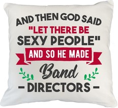 Make Your Mark Design Band Director White Pillow Cover for Musician &amp; In... - £19.34 GBP+