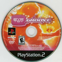 Eye Toy Groove PS2 Playstation 2 Video Game DISC ONLY dance rhythm fitness - £4.66 GBP