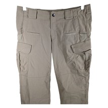 5.11 Womens Tactical Cargo Pants Ripstop 12 Regular 35x30 Khaki Brown Tan - $752.38 MXN