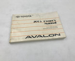 2005 Toyota Avalon Owners Manual Handbook OEM K03B06008 - $14.84