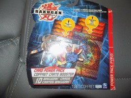 Bakugan Battle Brawlers Card Power Pack W/Dan&#39;s Launcher Holographic Card NEW - £20.03 GBP