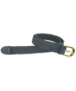 405 - GRAY LADIES NYLON BRAIDED STRETCH BELT 1&quot;WIDE ON SALE &amp; SIZES TO F... - $16.11 CAD