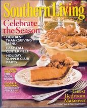 Southern Living  Magazine November 2009 Celebrate the Season - £1.96 GBP