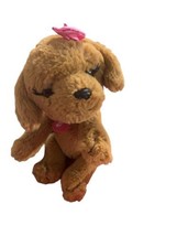 Barbie Great Adventure Brown Puppy Dog Plush Stuffed Animal Toy - £9.74 GBP