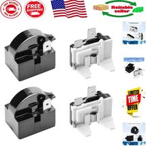 1 Pin Refrigerator Starter Relay &amp; Overload Protector Set - 4 PCS for LG... - $21.25 CAD