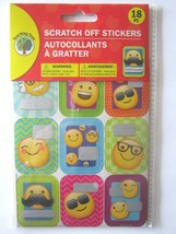 Teaching Tree Emoji 18 Pcs Scratch Off Motivational Stickers YAY! COOL! SO SMART - £6.18 GBP