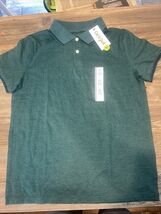 Boys' Short Sleeve Tipping Polo Shirt - Cat &amp; Jack Dark Green Size XL. N... - €10,96 EUR