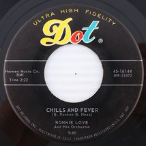 Ronnie Love  - Chills And Fever / No Use Pledging My Love 45rpm Record 45-16144 - $28.88