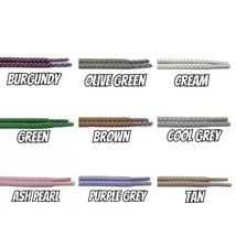 48&quot; 120cm Earth Tone Reflective Rope Shoelaces - $8.49