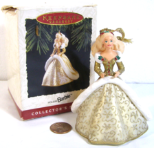 Hallmark Keepsake Barbie Ornament Holiday Barbie Collectors Series 1994 S8H - £3.88 GBP