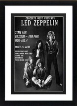 Led Zeppelin Concert Poster Framed - €53,93 EUR