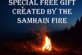 OCT 31 MON FREE W $49 HALLOWEEN ORDER SPECIAL SAMHAIN FIRE BLESSED GIFT WITCH  image 2