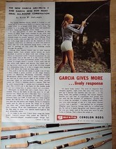 Original Vintage Ad Garcia Dual Sided Conolon Rods - Service 1960&#39;s - £6.75 GBP
