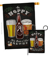 Hoopy Beer O&#39;clock - Impressions Decorative Flags Set S117049-BO - £46.33 GBP