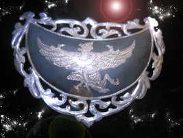 HAUNTED ANTIQUE PIN 1 MILLION PHOENIX BLESSINGS RISE UP HIGHEST LIGHT MAGICK image 2