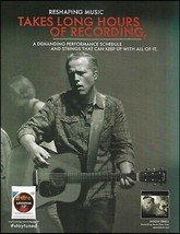 Jason Isbell Martin Junior D-JR E acoustic guitar strings advertisement ad print - £3.25 GBP