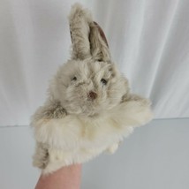 Vtg Furry Folk Puppets Folkmanis Bunny Realistic Pretend Play Hand Puppet - £15.85 GBP