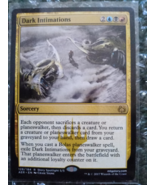 Dark Intimations Magic The Gathering 128 Aether Revolt MTG Sorcery Rare - $2.30