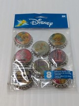 DISNEY Sticko TINKER BELL ~ Adhesive Bottle Caps For Crafting Factory Se... - $7.92