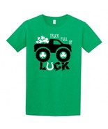 Truck Full of Luck St Patricks Day Shirt, St Patricks Day Shirt for Boys... - £9.50 GBP