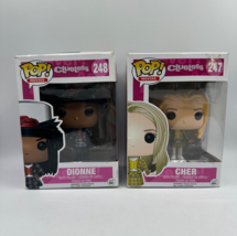 Funko Pop! Movies Clueless Cher #247 Dionne #248 Vinyl Figure W/ Protectors READ - £52.15 GBP