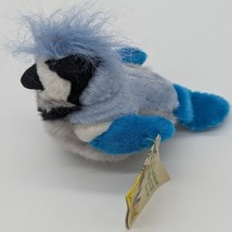 Wild Republic Audubon Blue Jay Bird Plush New W/ Tags Attached W/ Sounds - £13.33 GBP