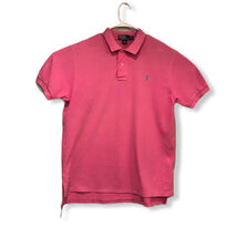 Ralph Lauren Polo Shirt Men's Size XL Custom Fit. Pink 100% Cotton - $12.36