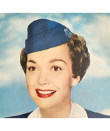 1951 Ann Blyth Actress Screenland Magazine Page Advertisement Stewardess... - $41.01 CAD