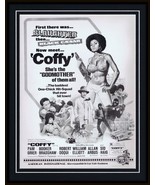 ORIGINAL Vintage 1973 Pam Grier Coffy 11x14 Framed Advertisement   - £78.44 GBP
