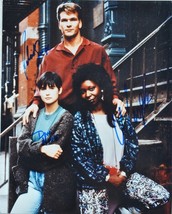 GHOST CAST SIGNED PHOTO X3 - Patrick Swayze, Demi Moore, Whoopi Goldberg... - £629.24 GBP