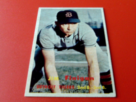 1957 Topps Jim Finigan # 248 Tigers Baseball Nm / Mint Or Better !! - £19.97 GBP