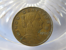 (FC-385) 1965 Mexico: 5 Centavos - £1.20 GBP