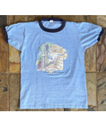 Vtg ALASKAN CRUDE T Shirt-Northern Slope Oil-Light Blue-Single Stitch-Ri... - £37.02 GBP