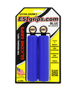 Extra Chunky 34Mm Blue Silicone Bicycle Grips Made In The Usa - $47.99