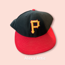 pittsburgh pirates hat 7 1/8 pre-owned - £11.82 GBP