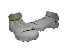 Men Nike Force Savage Pro 2 Shark Size 15W -Wide- Cleats White, CK2823-100 - £50.33 GBP