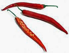 Cayenne Pepper, Long RED Thin, Heirloom, 500 Seeds,Great Fresh OR Dried - £7.89 GBP