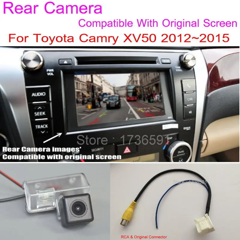 Lyudmila For Toyota Camry XV50 2012~2016 RCA Original Screen Compatible / Car - £33.81 GBP