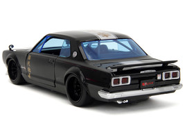 1971 Nissan Skyline GT-R RHD (Right Hand Drive) Black with Silver Stripe and Mik - £44.46 GBP