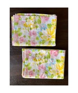 Vintage Marvelaire By Springmade Set Of 2 Flower Power Standard Pillowcases - £14.50 GBP