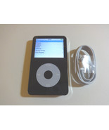 APPLE iPOD CLASSIC 5.5 GEN. CUStOM BLACK/WHITE  128GB SSD DRIVE...NEW BA... - €205,34 EUR