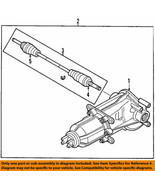 FORD OEM Rear-Axle Shaft Left 5L8Z4234BD 2004 - 2007 Escape - $5,224.88 MXN
