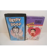 BETTY BOOP (VHS LOT OF 2) Cartoon B&amp;W Vintage Animation Classics - $180.87 MXN