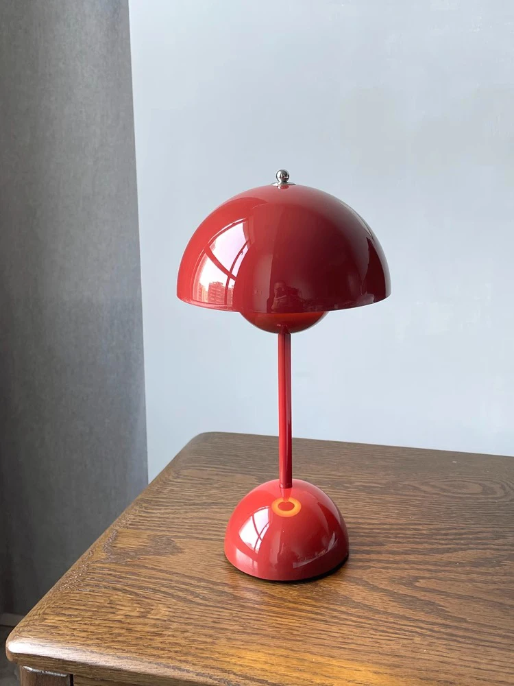 Able lamp dimmable rechargeable mushroom table lamp small bedside lamp battery operated thumb200